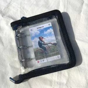 지퍼 글리터 1p 3공 포카바인더 포토카드 앨범 포카 콜북 렉트 포켓 홀더 보관함 카드 속지 렉터