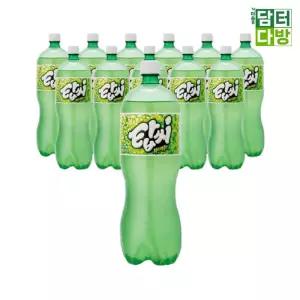 일화 탑씨 파인애플 1.5L (12페트)과즙탄산 과음료수 펫음료 대용량 과음료