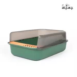 (애구애구) 고양이 화장실 캣화 애묘 애완 반려 평판형 토일렛 토일 묘렛