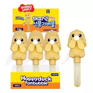 해피덕선풍기버블 12개스틱비눗방울 버블건 핑크퐁 놀이 야외 어린이날 촬영소품