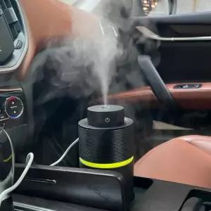 트레오바 허리케인 차량용 가습기/자동차 USB 가습기/LED가습기 공기청정 미세먼지제거 습도조절