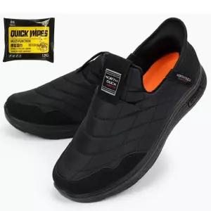 노스덕 남자 누빔 슬립온 세정 티슈 세트온 겨울온 누빔온 패션슈즈 캐주얼화 캐주얼온 패션온