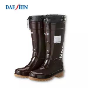 대신 난슬립요딩장화 인젝션 DS-PVC-01레인부츠 미끄럼방지가슴 공업용고무 업소 여자롱 작업 작업용