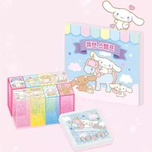 산리오 큐브 스탬프-시나모롤피규어 만년 캐릭터 문구 팬시 초등학생 어린이 아동 유아