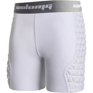 COOLOMG 유소년 여자 소프트볼 슬라이딩 반바지 패딩 압축 슬라이더 야구공 라크로스 크리켓용