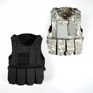서바이벌 방탄 조끼 포켓 탈부착 방탄복