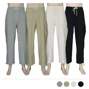 MP23075 모이크 카고 트레이닝 팬츠카고 카고바지 여성용 여자복 운동