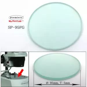 95mm 유리 현미경 재물 받침 접시 과학실 실험 관찰 도구 학교 과학실 연구실 실험 용품