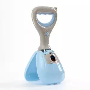 펫 과 함께 배변 집게 + 봉투 ( 블루 ) 강아지 처리풉백 애견 강아지똥 케이스