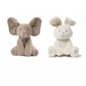 돌 아기 유아 영어 동요 노래하는 장난감 작동 완구 까꿍 코끼리 토끼 인형 선물