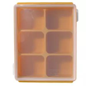 비비또 이유식 큐브 6구 2P BBF2006Y아이스틀 몰드 실리콘 큰이아스 큰큐브 트레이 냉동실 아이스