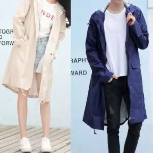 LN 골프 레인코트 바람막이 윈드 캐주얼 남자 여자 우비 비옷 등산 낚시다회용 우의 휴대용 콘서트 캠핑