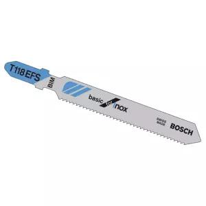 보쉬-특수자재 직소기날 T-118EFS 83mm (세트(5EA))공업용공구 산업용쏘 용쏘 직쏘 쏘기 용절단 절단
