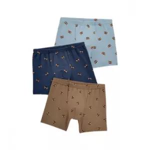 25년트라이TRY 남아용 면스판 크리켓 남즈로즈 팬티세트, 3매입(J51)