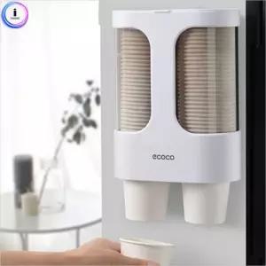 b08 더블 종이컵 디스펜서1회용 일회용 정리함 정리 물컵 보관함 스펜서