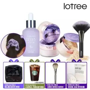 로트리 모공제로 온종일모공케어세트 베리앰플+루스파우더+파우더브러쉬 GIFT)스크런치