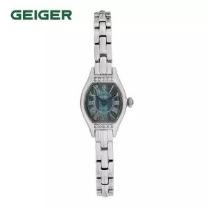 가이거(GEIGER) 여성 말라카이트 포인트 메탈 워치 GE1272WT