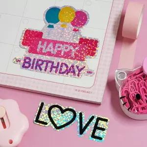 도트 패턴 접착 인쇄 용지지 프린터 홀로그램스티커 인쇄지 생활용품세트 주방 조리기구 아이디어상품