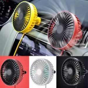 LW 차량용 선풍기 LED 써큘레이터 송풍구 거치형 조명