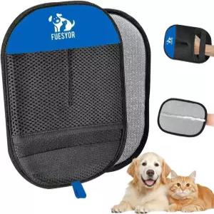 고양이와 개를 위한 퓨저 펫 헤어 리무버 도구 장갑 세탁 소파 카펫 의류 오토 시트를 정적 보푸라기 및