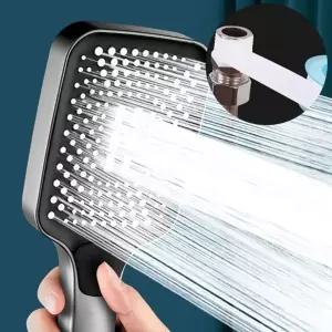 4단 조절 고압 샤워기 헤드 대형 강력 수압 샤워기