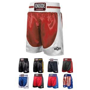 링사이드 프로 스타일 복싱 트렁크, 남녀용 새틴 반바지, 복싱, MMA, 무에타이에 이상적입니다