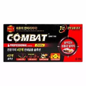 큰바퀴용 패치형 6개입 파워 프로페셔널 컴배트