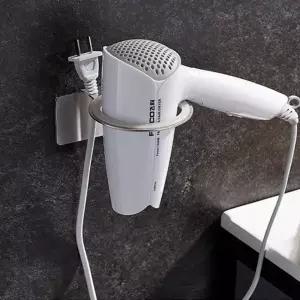 (선택 무타공 스텐드라이기걸이)[미르]무타공 스테인레스 드라이기걸이 드라이기 거치대 홀더 욕실선반