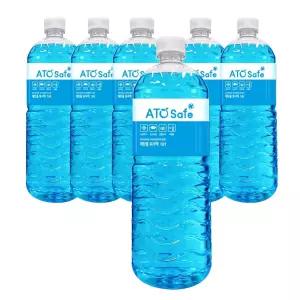 아토세이프 에탄올 워셔액 1.8L 본품 6병 세정력