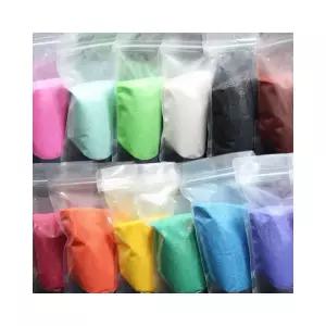 미술재료 모래 1kg 칼라규사 16색 등 어항