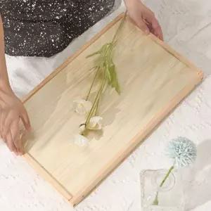 (색상 기본형-원목테이블)다세코 원목 접이식테이블 미니 캠핑 피크닉 좌식 노트북 테이블 우드 책상 침실