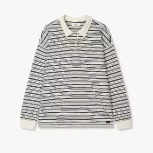 [롯데백화점]톰보이 스트라이프 코튼 카라티셔츠(9176122977).AN