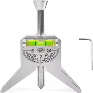 파이프 센터 파인더 펀치 도구 및 마커 - 1/2인치 이상 로케이터 레벨 플랜지 마법사 정확한 직경 측정