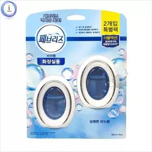 페브리즈 화장실용 비치형 2X6ml(상쾌한비누향) 실 실내방향제 향기 방향제
