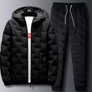 남성 겨울 운동복 패딩 점퍼 바지 팬츠 작업복 세트 겨울 복 밴딩팬츠 기모 남자 코디 바지 작업