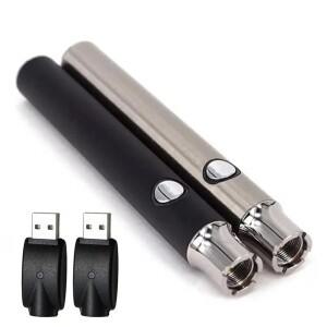 510 스레드 배터리 펜 솔더 다리미 모양 단추 세트 열 장치 조정 가열 키트 피팅 350mAh