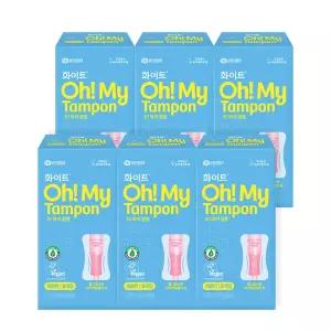 화이트 오마이탐폰 레귤러 8개입 X 6개