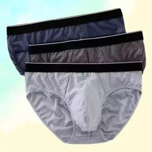 여름용 남성 삼각팬티 통기성 좋은 드라이 쿨 팬티 (WFKFFFS)