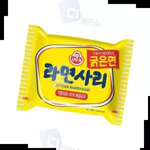 업소용 오뚜기 라면사리 굵은면 40봉 굵은사리 부대찌개 업소