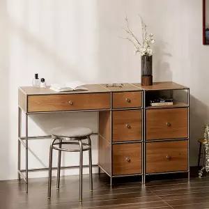 헤이몰리 헤이즈 미드센츄리 모듈 1000 서랍 화장대 + 400 서랍장 세트