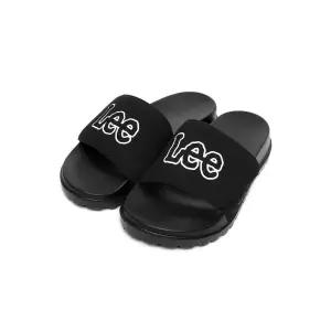 매장정품 리 LEE 트위치 로고 밸크로 슬라이드 블랙 LE2601SE02BK 142579