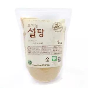 오리지널 설탕(원당) 1kg 無화학적정제 설탕 원당 커피 원두 무설탕