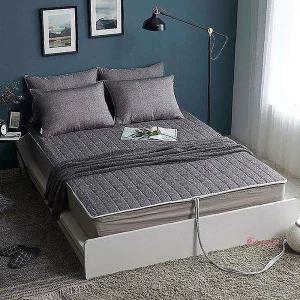 세미 전기장판 커버 옥매트 온수 온열 누빔 덮개xyz584