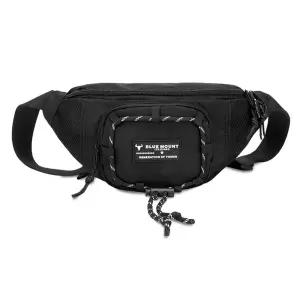 블랙- 몸에 착 감기는 힙색 크로스 가방 경량 외출 힙쌕 웨이스트백 메신져 캐주얼슬링 여행용 남자쌕 보조