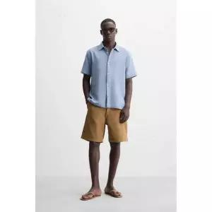 자라 ZARA 스트럭처 셔츠 - 블루 화이트 4333371044 899449