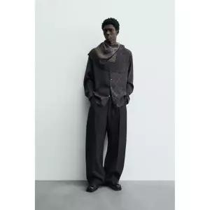 자라 ZARA 플루이드 도트 스카프 셔츠 LIMITED EDITION - 프린트 4031001020 899632