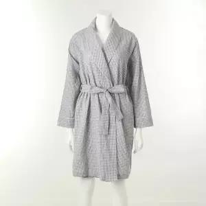 [와코루] 간절기용 선염면 요루체크 여성 로브가운 [WRB2513W]