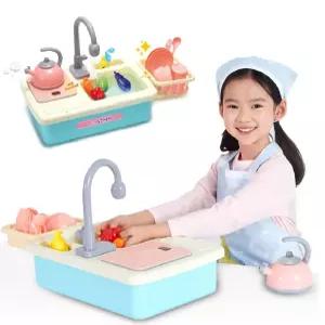 영어말하는 인덕션 물나오는 싱크대장난감 상상력 인기 정서교감 돌봄교실 EQ