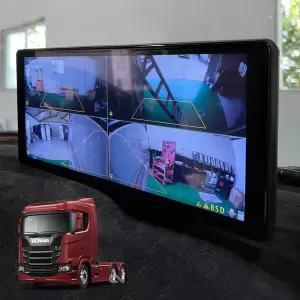 스카니아 540S트랙터 호환 4채널블랙박스 트럭커