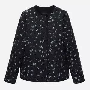 [써스데이아일랜드]플라워 누빔 점퍼 t246mjp138